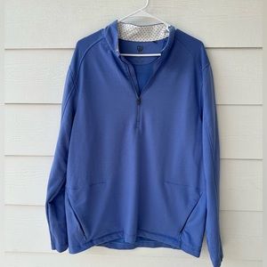 Graham Luxe half-zip sweater